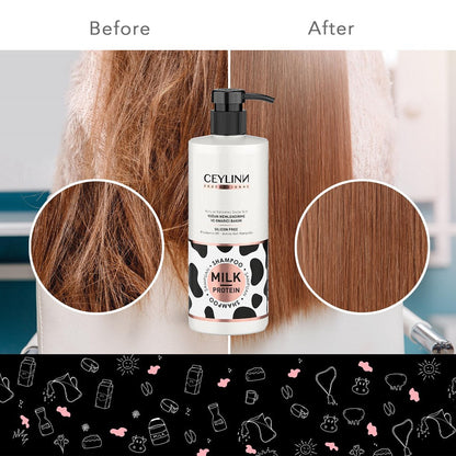Ceylinn Milk Protein Shampoo