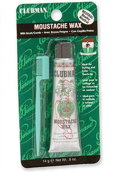 Clubman Pinaud Mustache Wax - Neutral - Beautiful Black Hair