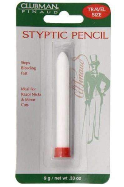 Clubman Pinaud Styptic Pencil - Travel Size - Beautiful Black Hair
