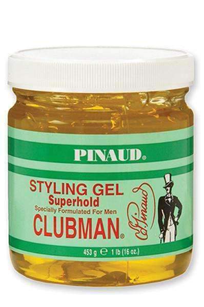 Clubman Pinaud Styling Gel - Superhold - Beautiful Black Hair