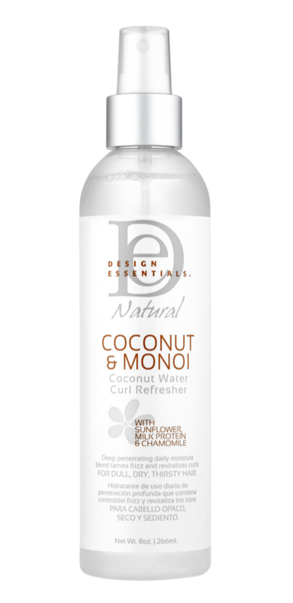 Design Essentials Coconut & Monoi Coconut Water Curl Refresher