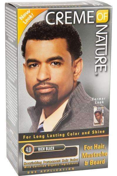 Creme Of Nature Mens Hair Colour - Rich Black - Beautiful Black Hair
