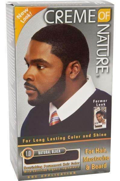 Creme Of Nature Mens Hair Colour - Natural Black - Beautiful Black Hair