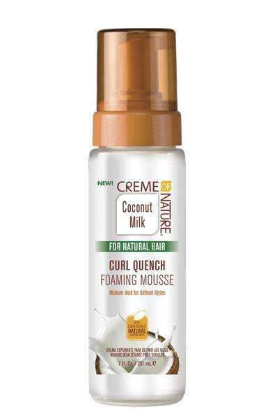 Creme Of Nature Coconut Milk Curl Quench Foaming Mousse - Beautiful Black Hair