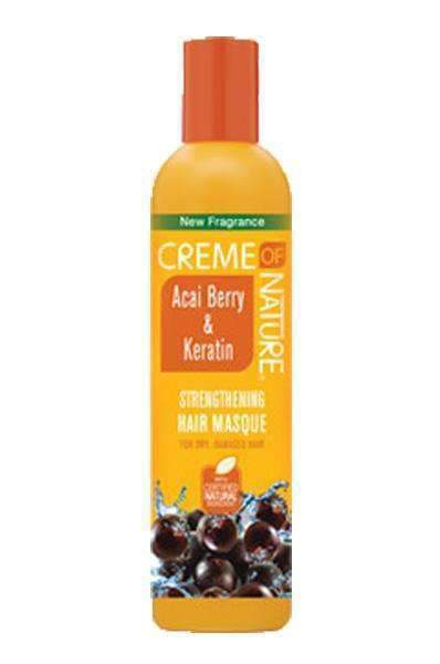 Creme Of Nature Acai Berry & Keratin Strengthening Masque - Beautiful Black Hair