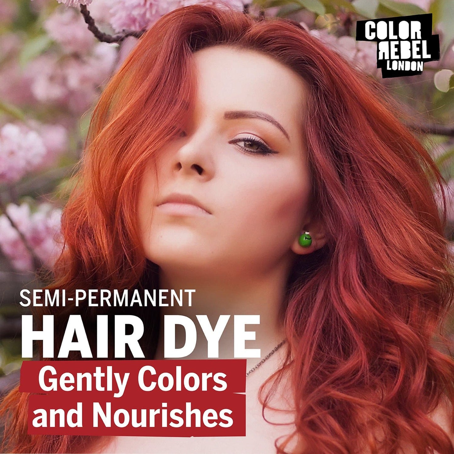 Color Rebel London Semi-Permanent Conditioning Hair Toner - Be Red
