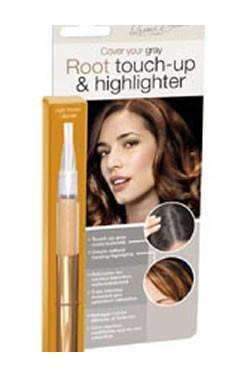 Cover Your Gray Root Touch-up & Highlighter - Light Brown - Beautiful Black Hair