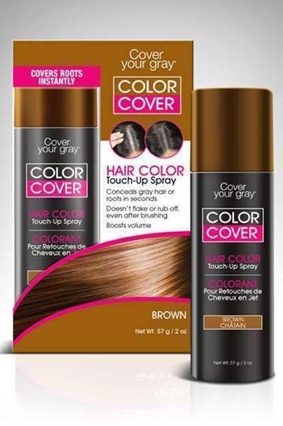 Cover Your Gray Hair Color Touch-up Spray - Dark Brown - Beautiful Black Hair