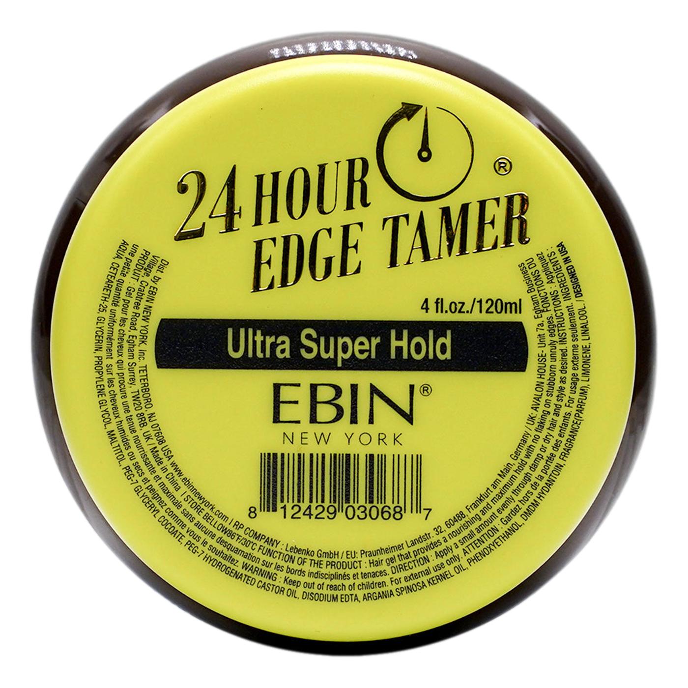 EBIN 24 Hour Edge Tamer Ultra Super Hold 4oz