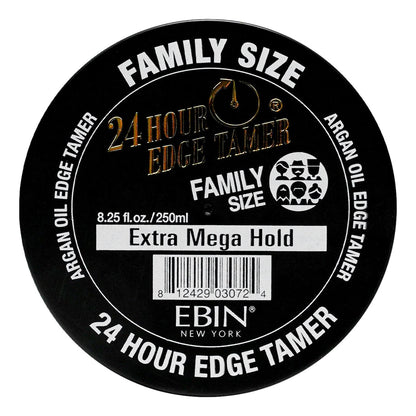 EBIN 24 Hour Edge Tamer Extra Mega Hold Family Size 8.25oz