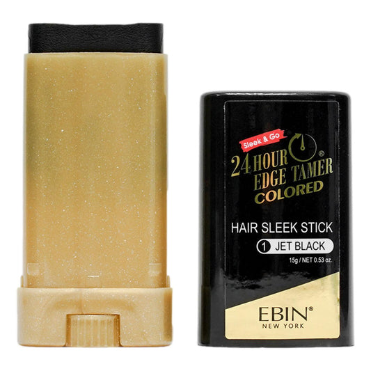 EBIN 24 Hour Edge Tamer Colored Hair Sleek Wax Stick - Jet Black