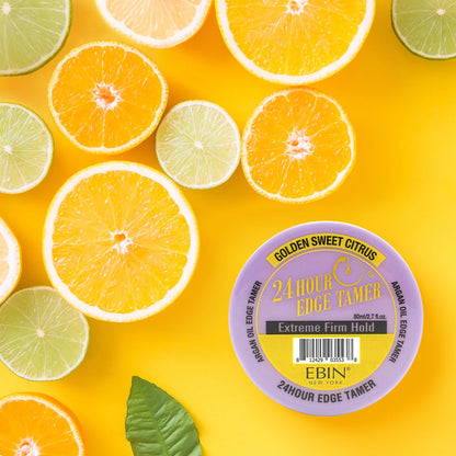 EBIN 24 Hour Edge Tamer Extreme Firm Hold - Golden Sweet Citrus 2.7oz