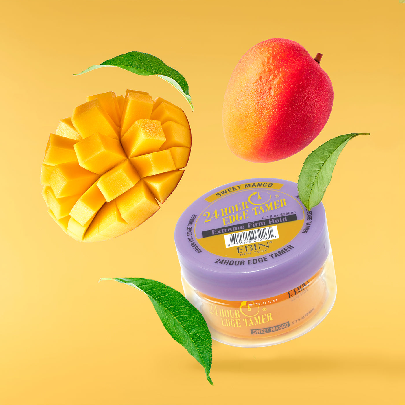 EBIN 24 Hour Edge Tamer Extreme Firm Hold - Sweet Mango Family Size 8.25oz