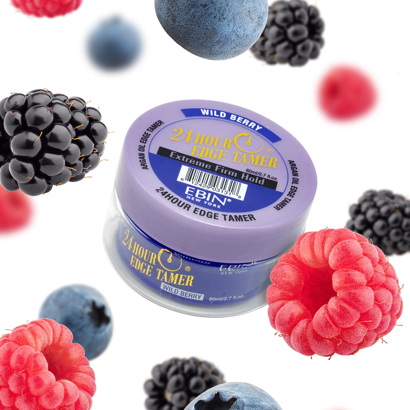EBIN 24 Hour Edge Tamer Extreme Firm Hold - Wild Berry 2.7oz