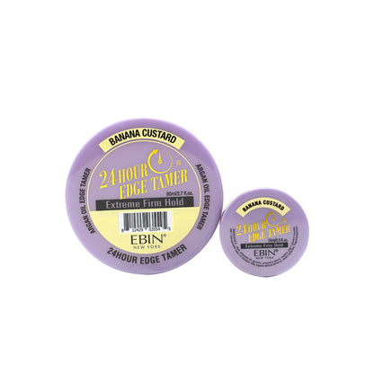 EBIN 24 Hour Edge Tamer Extreme Firm Hold - Banana Custard 0.5oz