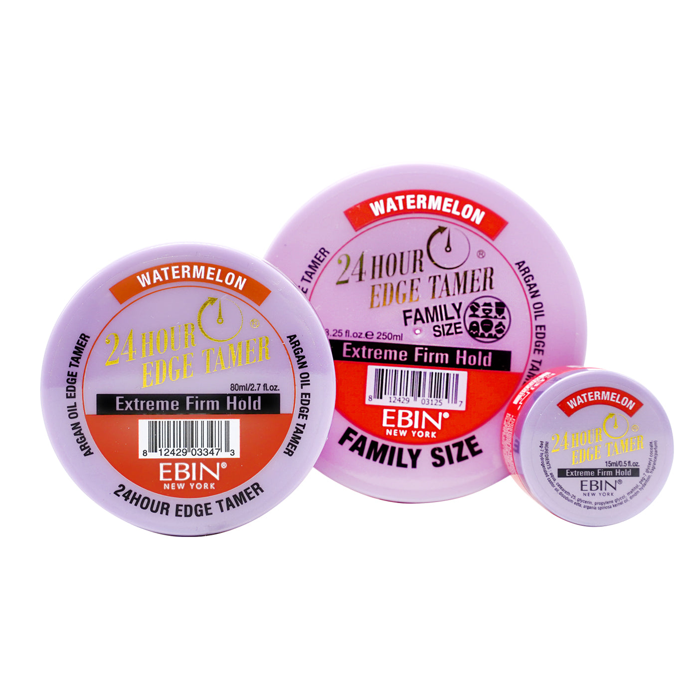 EBIN 24 Hour Edge Tamer Extreme Firm Hold - Watermelon 0.5oz