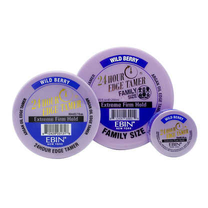 EBIN 24 Hour Edge Tamer Extreme Firm Hold - Wild Berry 0.5oz