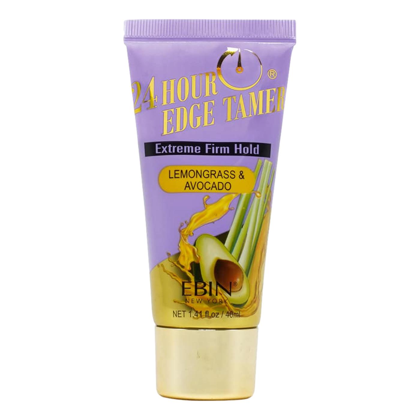 EBIN 24 Hour Extreme Firm Hold Edge Tamer Gel - Lemongrass & Avocado