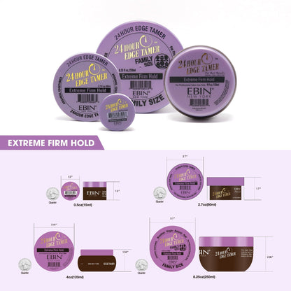 EBIN 24 Hour Edge Tamer Extreme Firm Hold 4oz