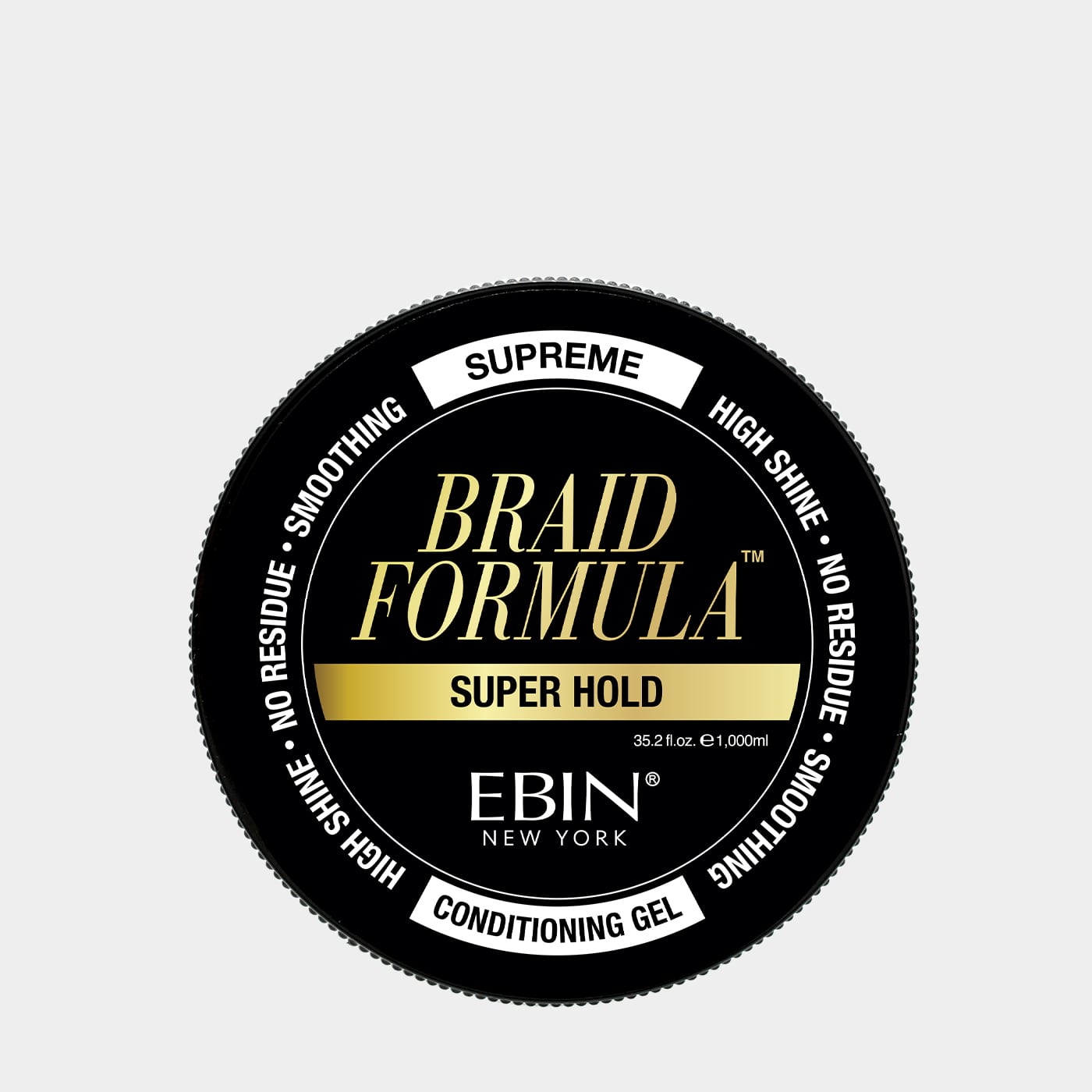 EBIN Lock n' Pomade Braid Formula Conditioning Gel - Super Hold 35.2oz