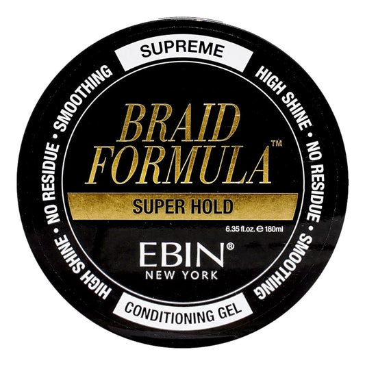 EBIN Lock n' Pomade Braid Formula Conditioning Gel - Super Hold 6.35oz
