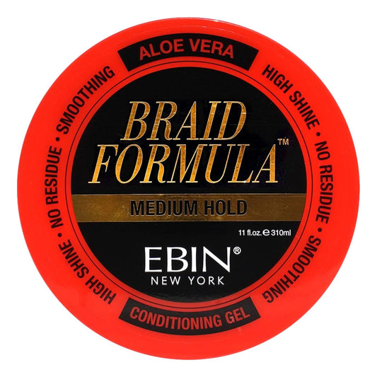 EBIN Lock n' Pomade Braid Formula Conditioning Gel - Medium Hold 11oz