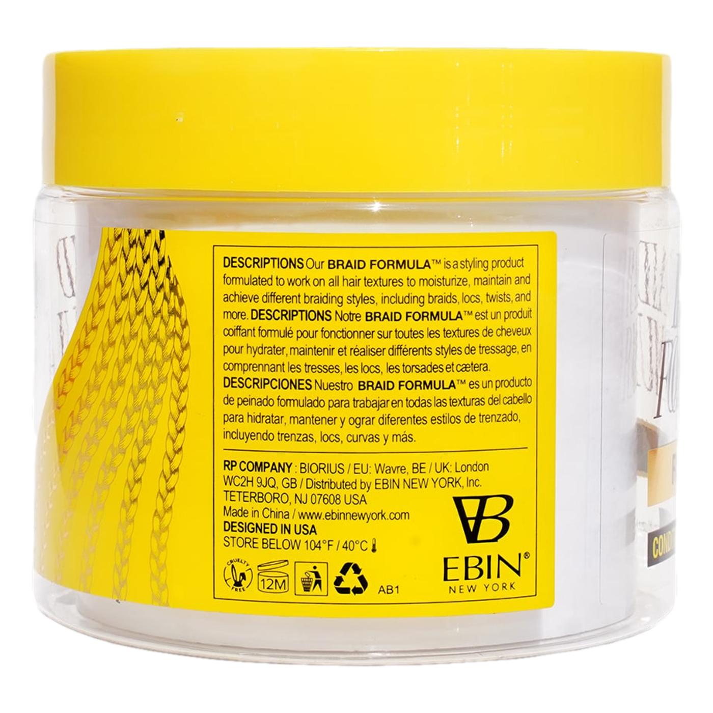 EBIN Lock n' Pomade Braid Formula Conditioning Gel - Regular Hold 11oz