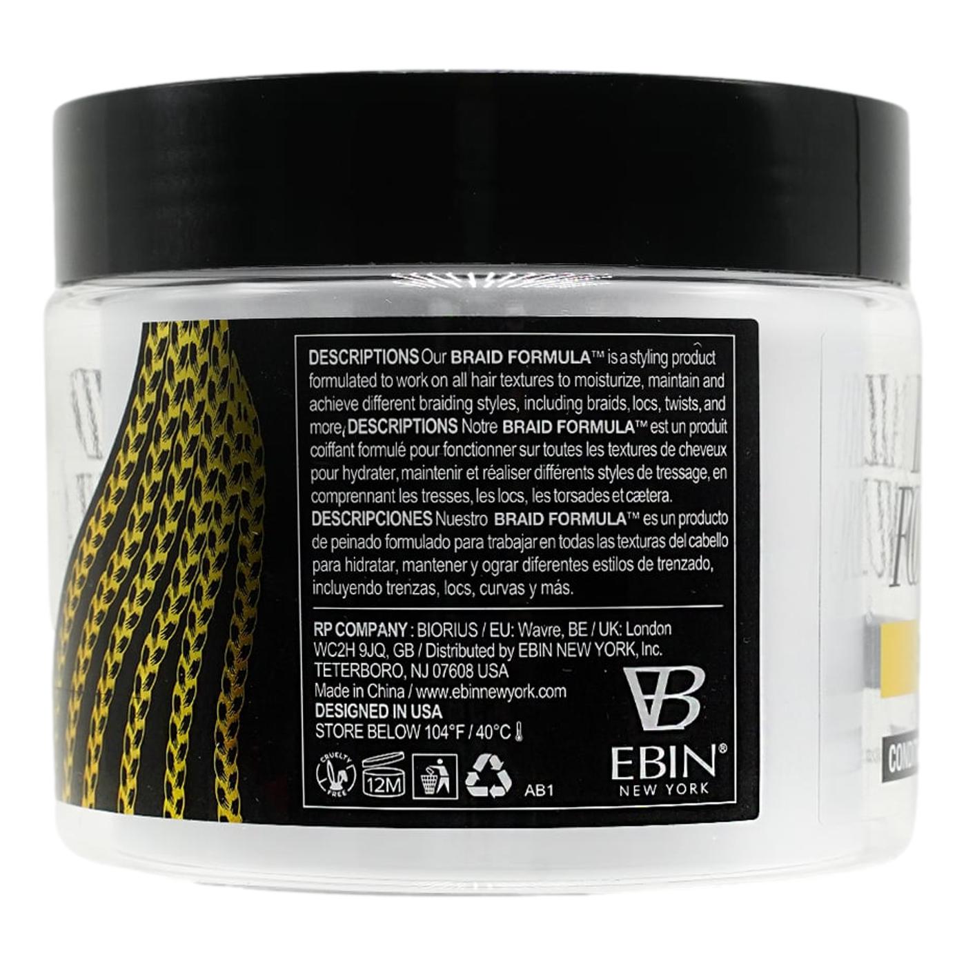EBIN Lock n' Pomade Braid Formula Conditioning Gel - Super Hold 11oz