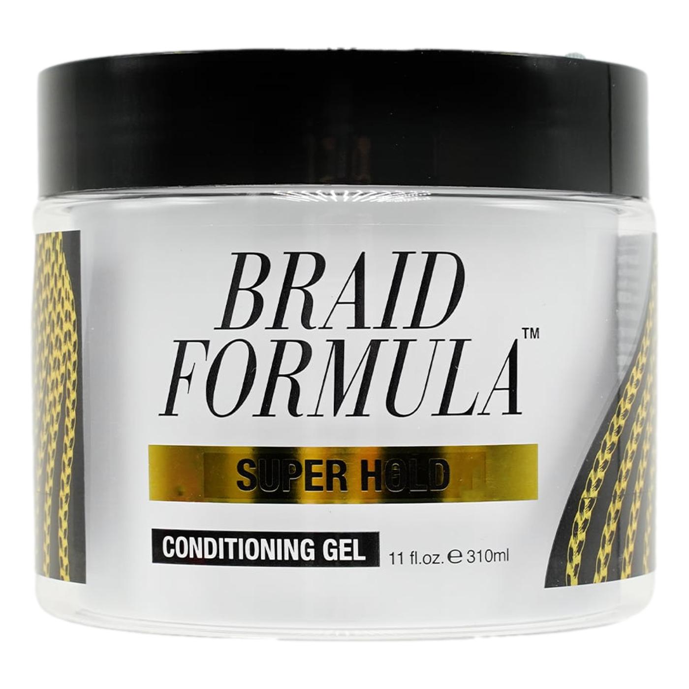 EBIN Lock n' Pomade Braid Formula Conditioning Gel - Super Hold 11oz