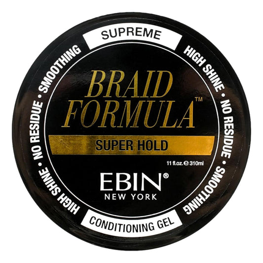 EBIN Lock n' Pomade Braid Formula Conditioning Gel - Super Hold 11oz