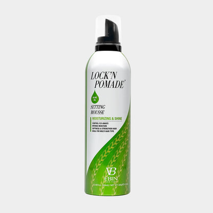 EBIN Braid Formula Moisturizing & Shine Setting Mousse - Olive 12.49oz