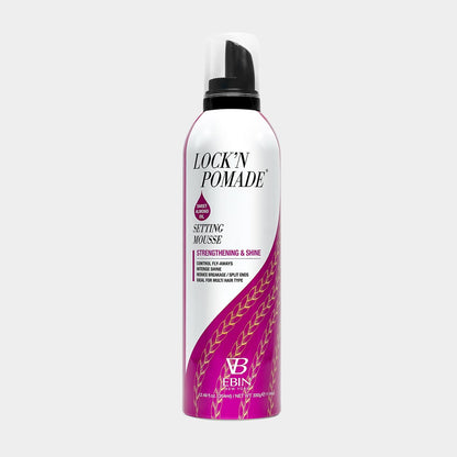 EBIN Braid Formula Strengthening & Shine Setting Mousse - Sweet Almond Oil 12.49