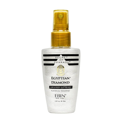 Secret of Pharaoh Egyptian Diamond Hair & Body Glitter Mist - Platinum