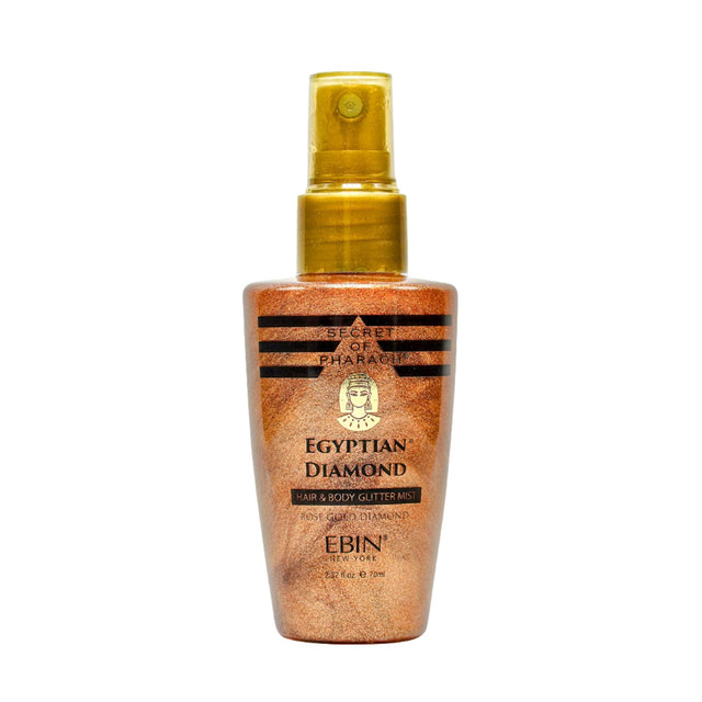 Secret of Pharaoh Egyptian Diamond Hair & Body Glitter Mist - Rose Gold