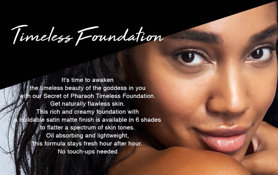 Secret of Pharaoh Timeless Foundation Satin Matte Finish - Peanut Butter
