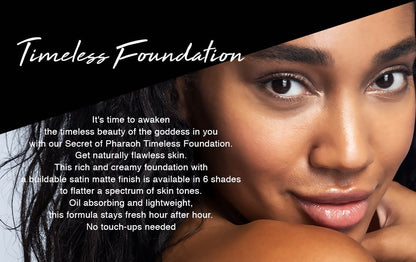 Secret of Pharaoh Timeless Foundation Satin Matte Finish - Peanut Butter