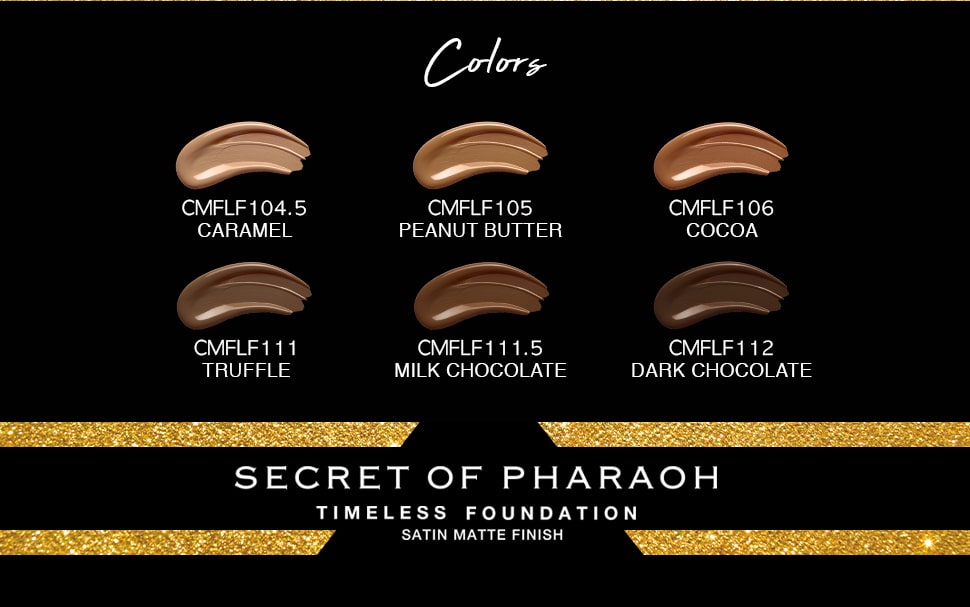 Secret of Pharaoh Timeless Foundation Satin Matte Finish