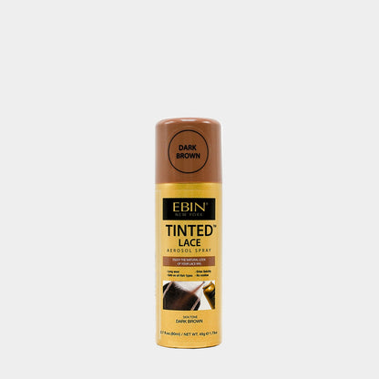 EBIN Tinted Lace Aerosol Spray - Dark Brown