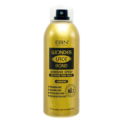 EBIN Wonder Lace Wig Bond Adhesive Spray - Sensitive 2.7oz