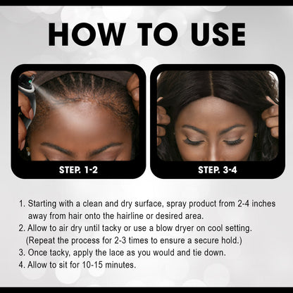 EBIN Wonder Lace Wig Bond Adhesive Spray - Supreme 2.7oz