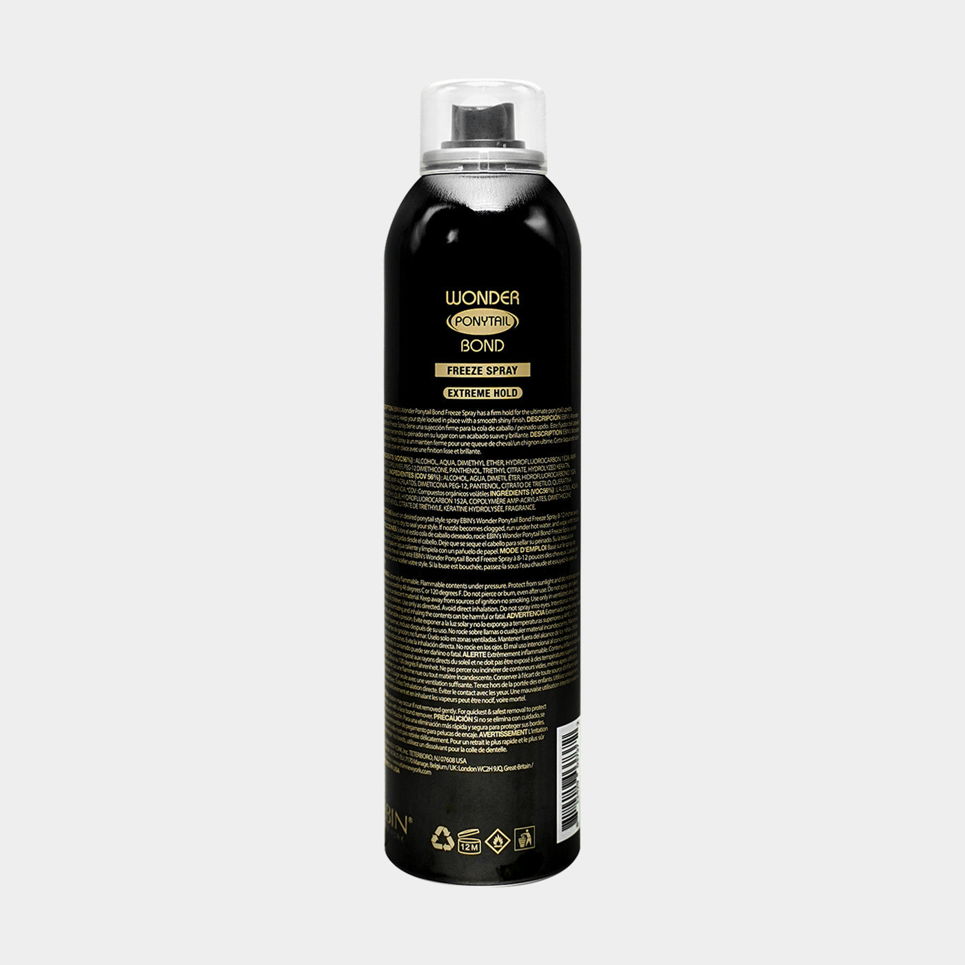 EBIN Wonder Ponytail Bond Freeze Spray - Extreme Hold
