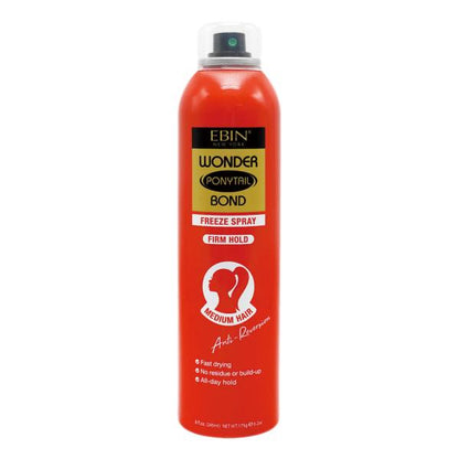 EBIN Wonder Ponytail Bond Freeze Spray - Firm Hold