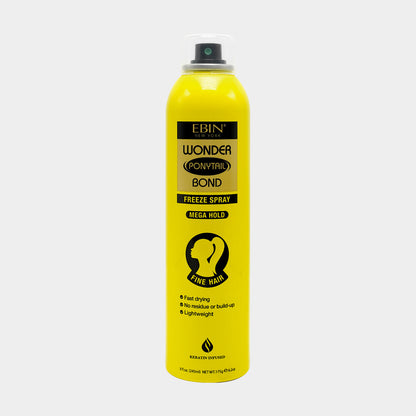EBIN Wonder Ponytail Bond Freeze Spray - Mega Hold