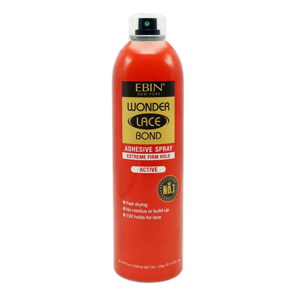 EBIN Wonder Lace Wig Bond Adhesive Spray - Active 6.08oz