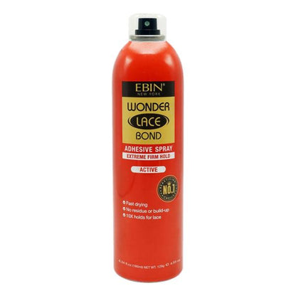 EBIN Wonder Lace Wig Bond Adhesive Spray - Active 6.08oz