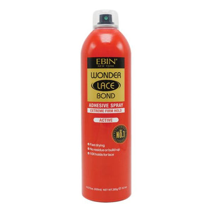 EBIN Wonder Lace Wig Bond Adhesive Spray - Active 14.2oz