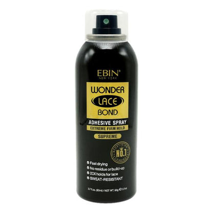 EBIN Wonder Lace Wig Bond Adhesive Spray - Supreme 2.7oz