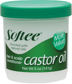 Softee Castor Oil Hair & Scalp Conditioner 5oz - Beautiful Black Hair