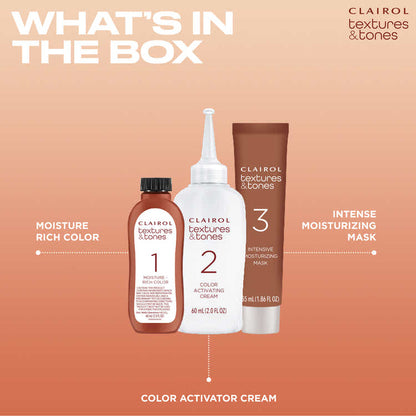 Clairol Textures & Tones Hair Color - 2N Mocha Brown