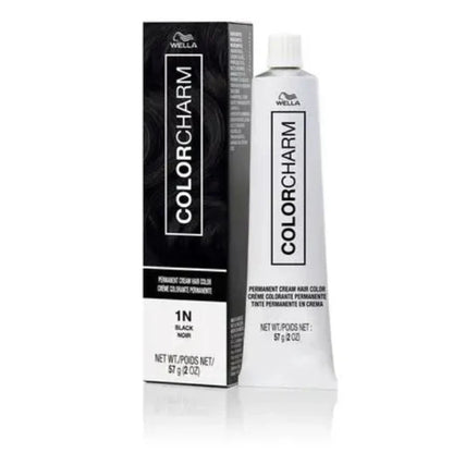 Wella Color Charm Permanent Crème Hair Color - 1N Black